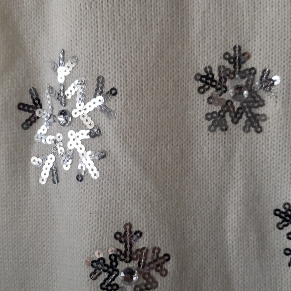 Snow Angel Christmas Sweater Dress M/L - Picture 8 of 10